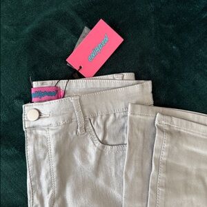Edikted Women's Silver Metalic Jeans
